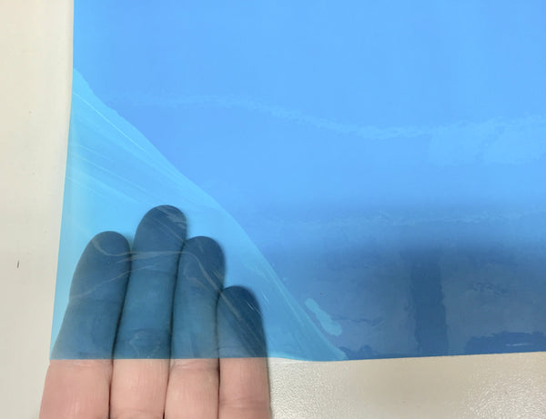Transparent Sign Vinyl with Adhesive, choose your color and size, 24" and 12"  rolls