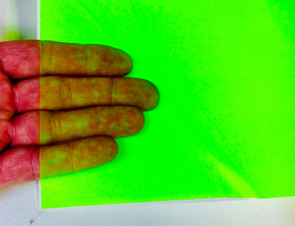 24 inch x 150 foot Rolls of Transparent Sign Vinyl with Adhesive