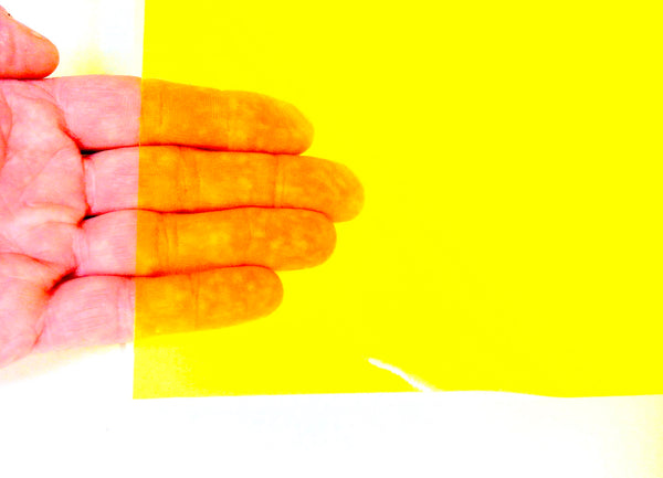 24 inch x 150 foot Rolls of Transparent Sign Vinyl with Adhesive