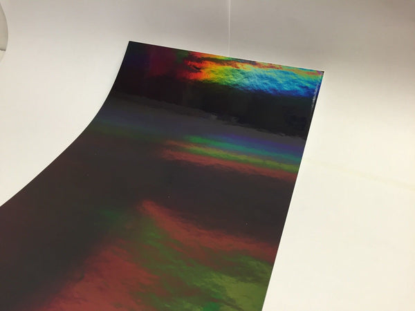 Wide Rolls of RAINBOW Oil Slick Tape, Holographic OILSLICK, pick color and size